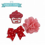 Ancol Birthday Collar Acc Pink