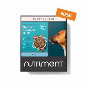 Nutriment Wet Dog Food Gently Steamed Duck 395G