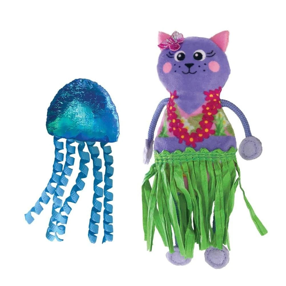 KONG Cat Tropics Hula 2pk