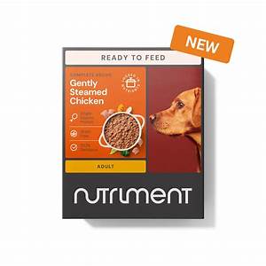 Nutriment Wet Dog Food Gently Steamed Chicken 395G
