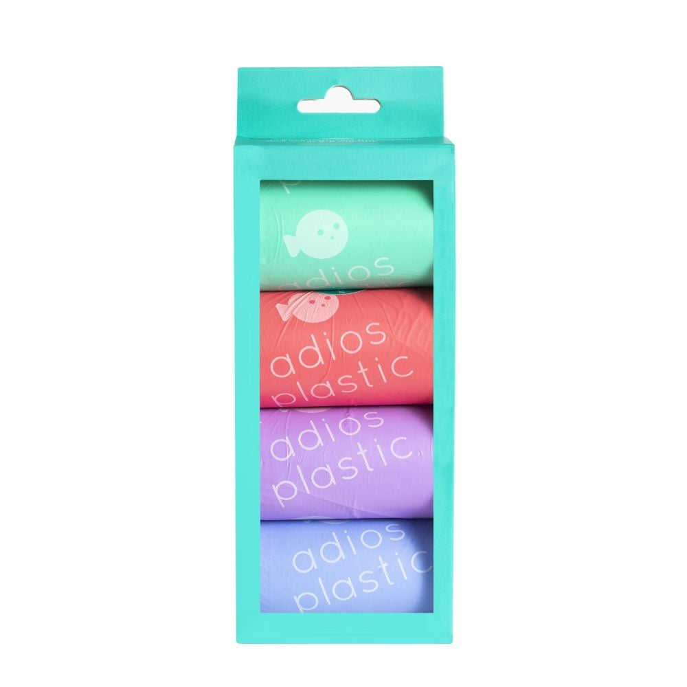 Adios Compostable Dog Poo Rainbow 120