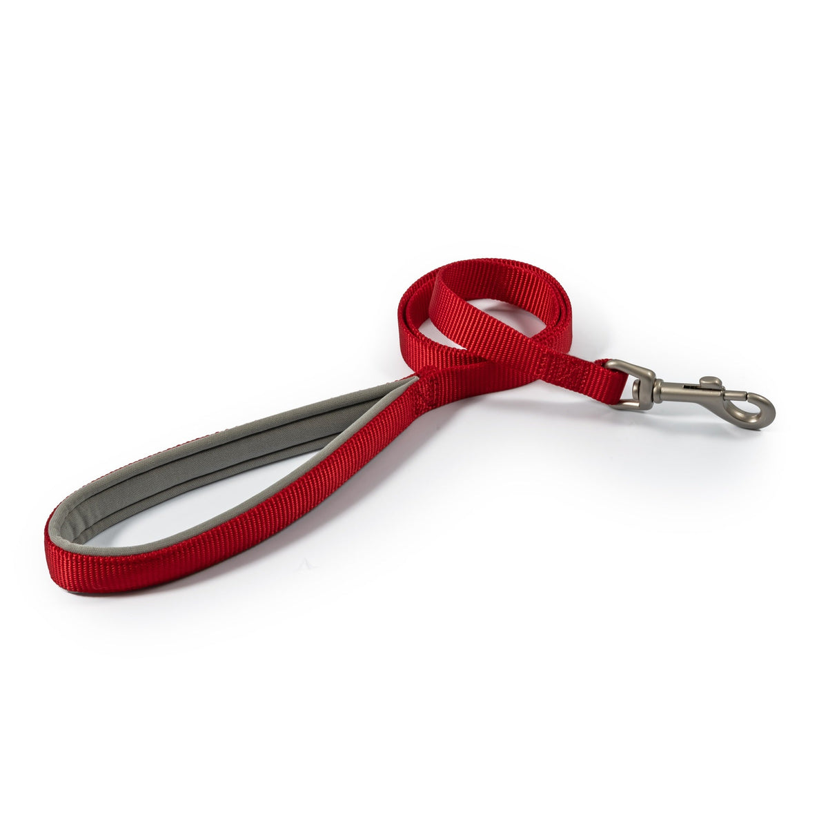 Ancol Viva Padded Snap Lead Red 180cm 2.5cm