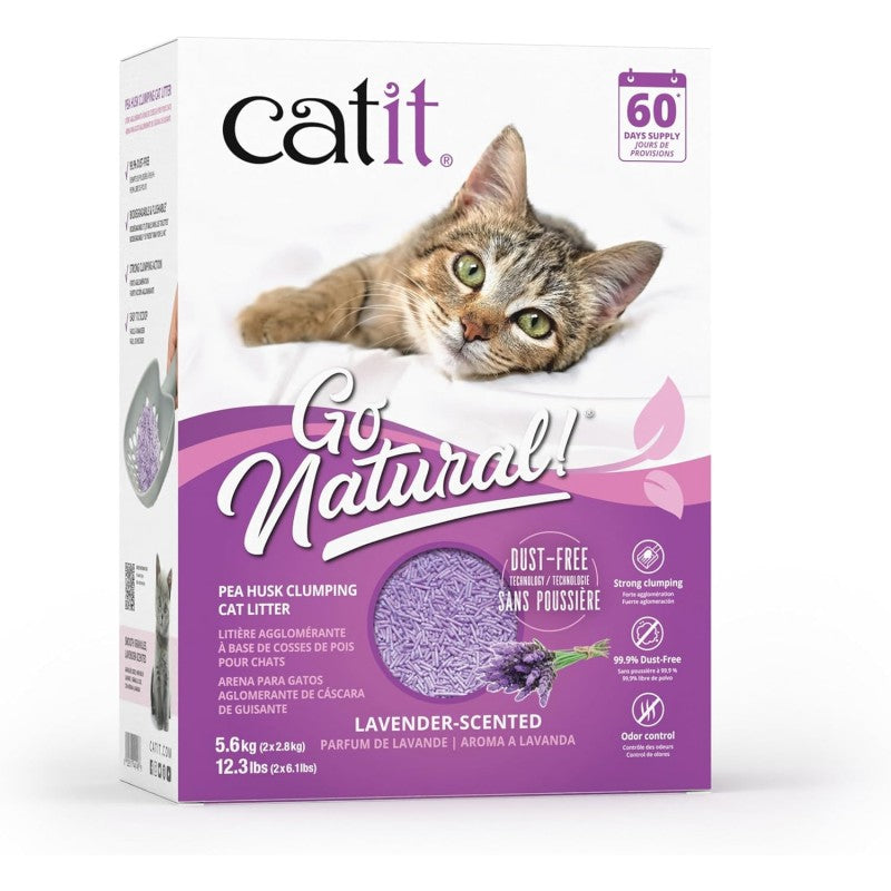 Catit Go Natural Litter Lavender 5.6kg