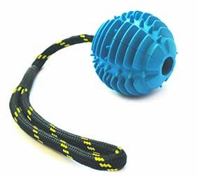 Happy Pet Dog Toy Atomic Rope Ball Assorted