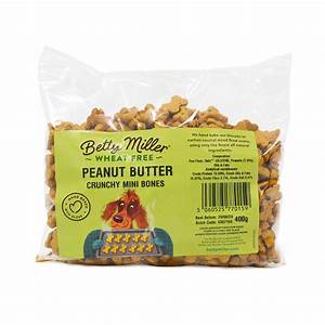 Betty Miller Dog Treats Peanut Butter Mini Bones 400G