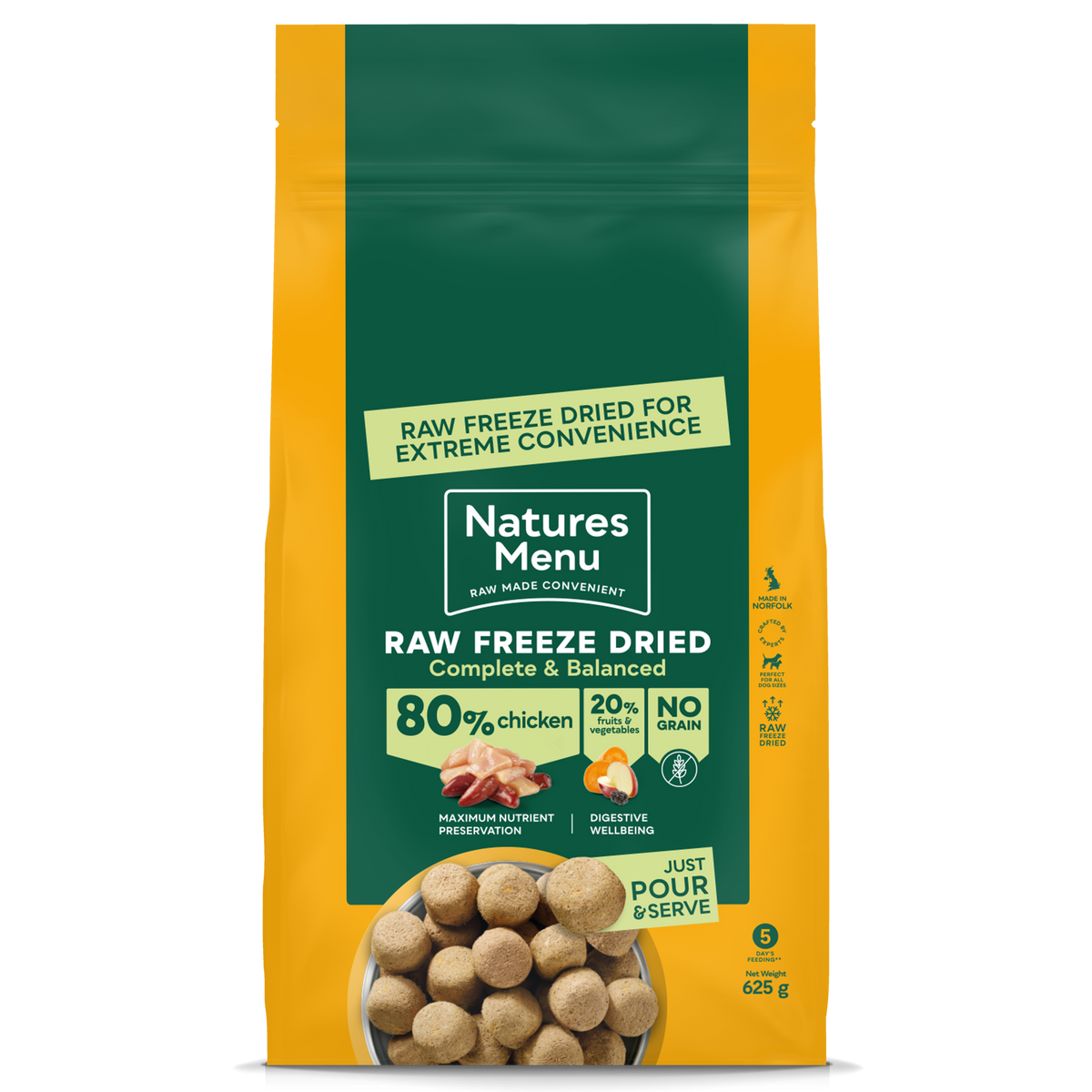 NM Freeze Dried Chicken 625G