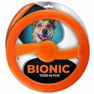 Bionic Dog Toy Toss-N-Tug