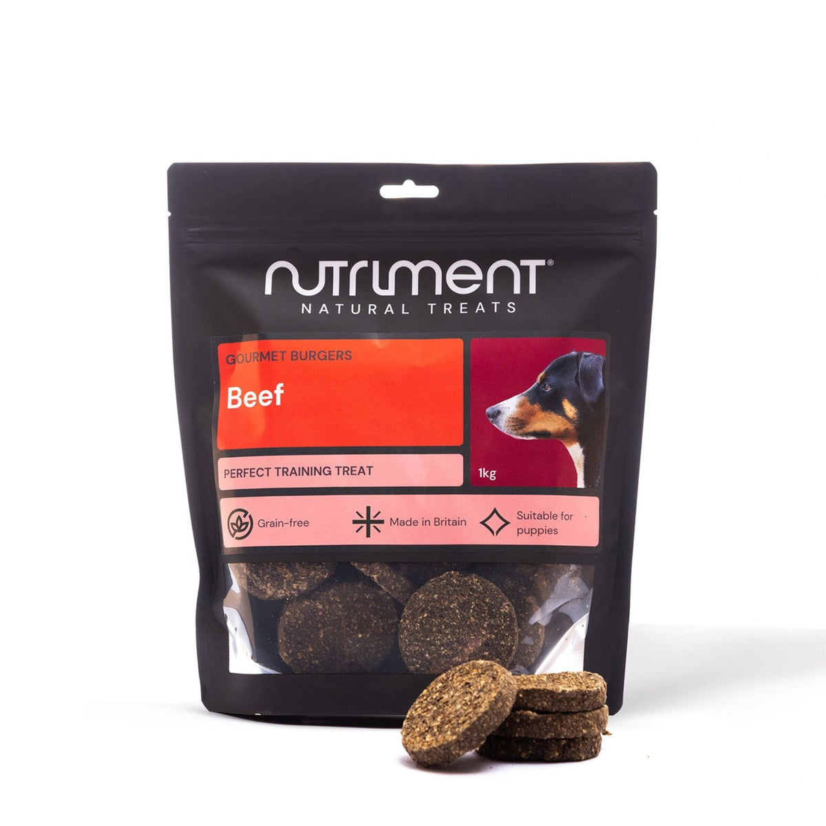 Pet Treat Wholesale Gourmet Burgers Beef 5pk
