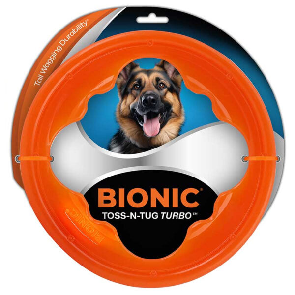Bionic Dog Toy Toss-N-Tug Turbo