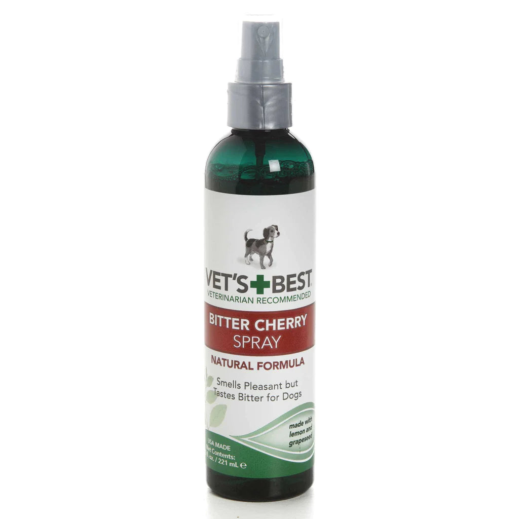 Vets Best Dog Bitter Cherry Spray 221ml