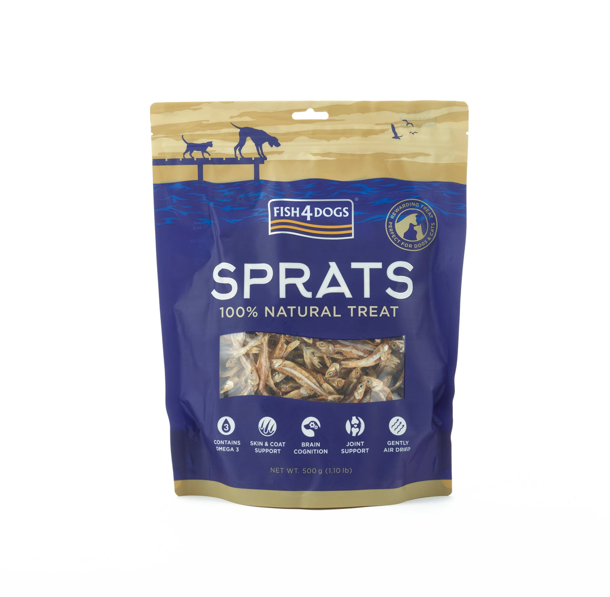 Fish4Dogs Sprats 500G