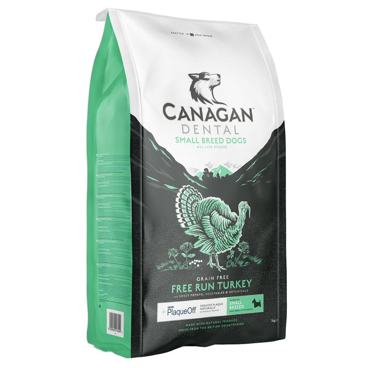 Canagan Dry Dog Food Turkey Dental Small Breed