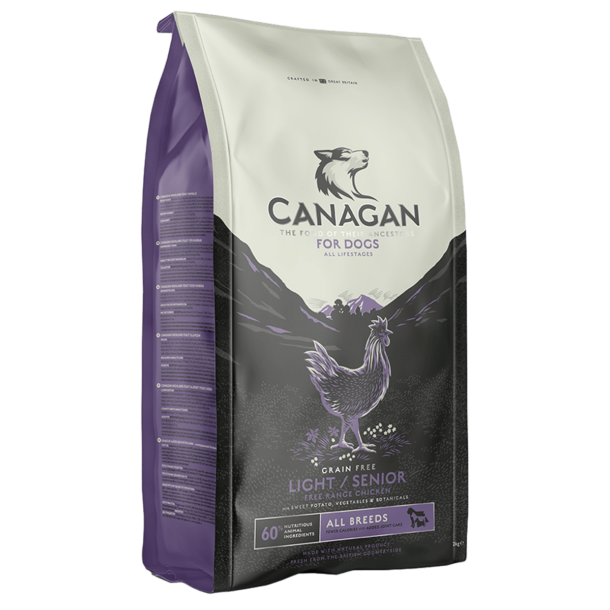 Canagan Dry Dog Food Light/Senior Free Run Chicken