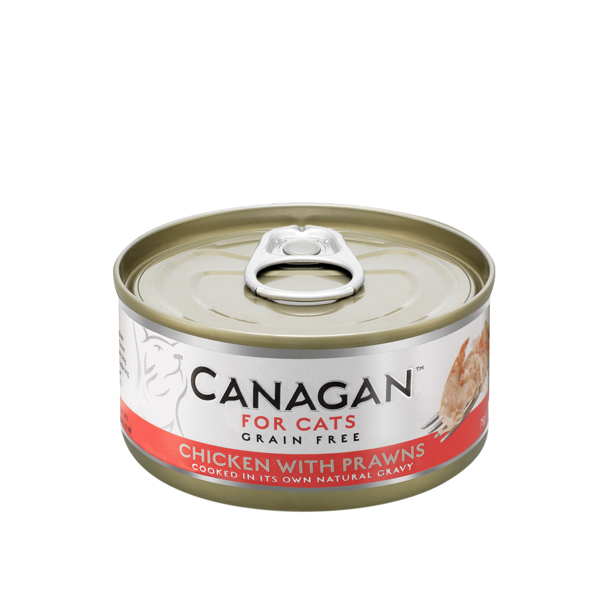 Canagan Wet Cat Food Chicken With Prawns Can 75g