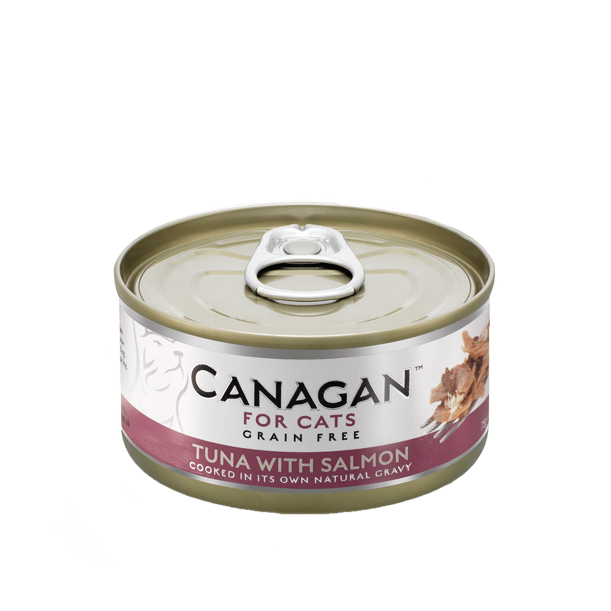 Canagan Wet Cat Food Tuna With Salmon Can 75g