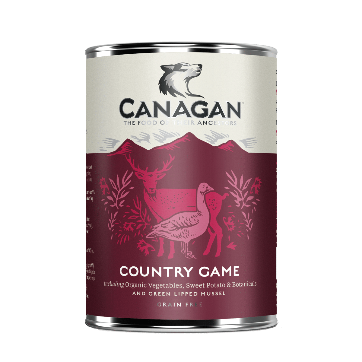 Canagan Wet Dog Food Country Game Tin 400g