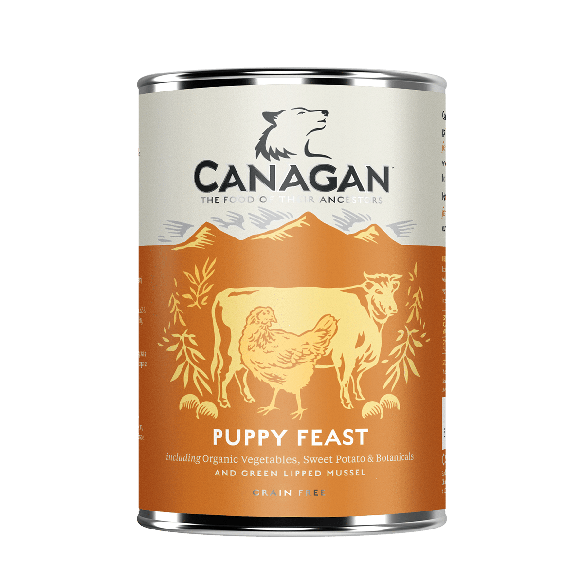 Canagan Wet Puppy Food Puppy Feast Tin 400g