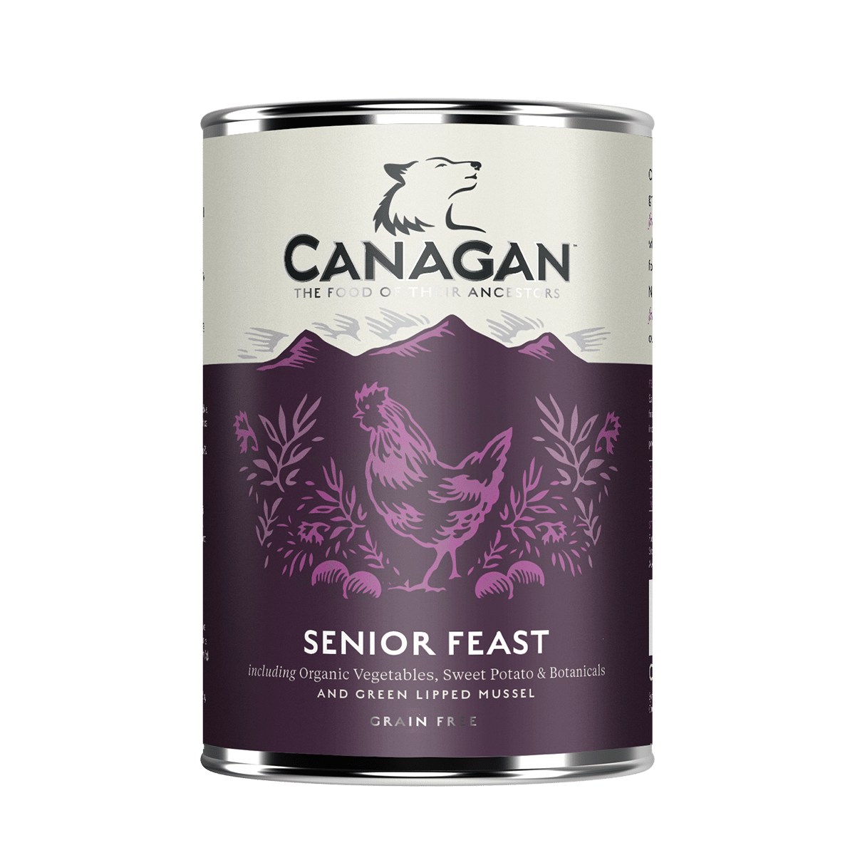 Canagan Wet Dog Food Senior Feast Tin 400g