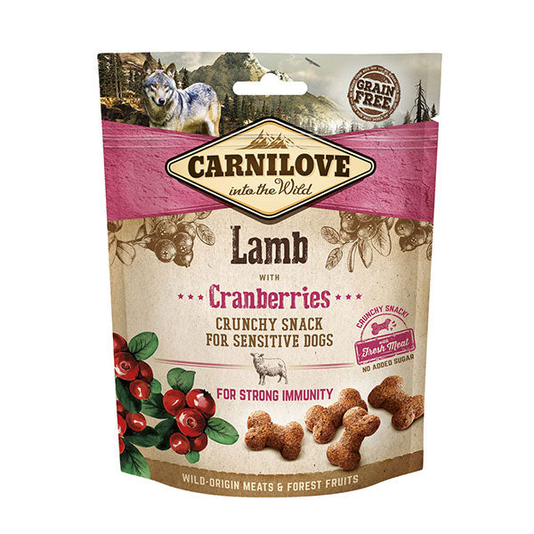 Carnilove Dog Treat Lamb with Cranberries 200g