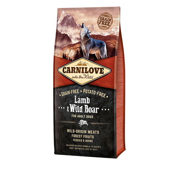Carnilove Dry Dog Food Lamb & Wild Boar