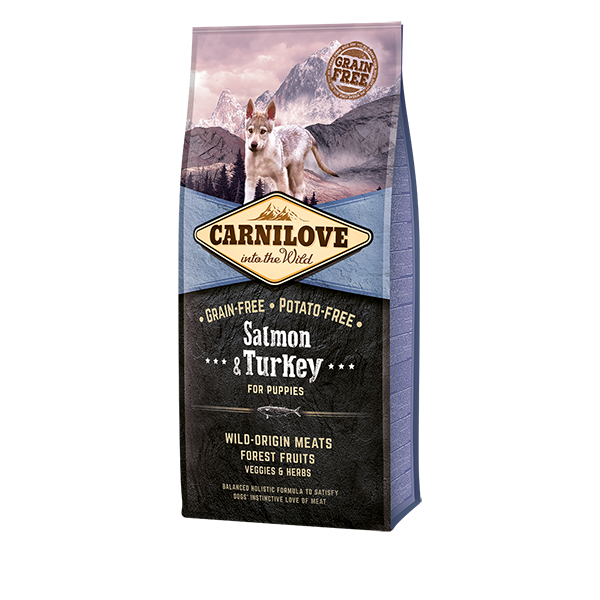 Carnilove Dry Puppy Food  Salmon & Turkey