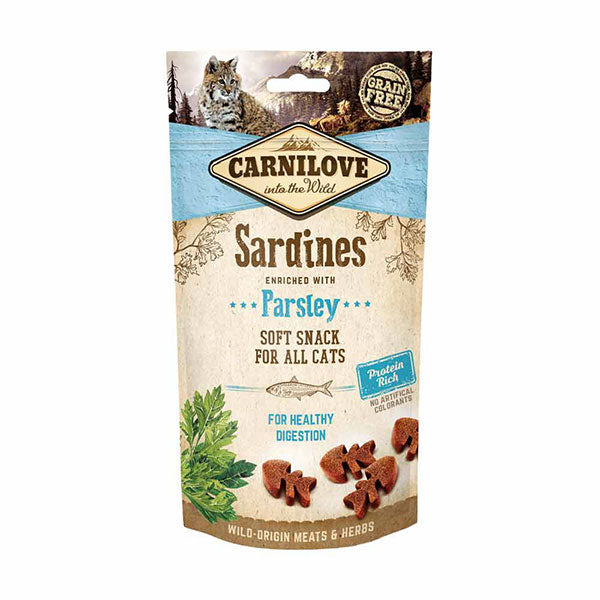 Carnilove Cat Treat Sardine with Parsley 50g
