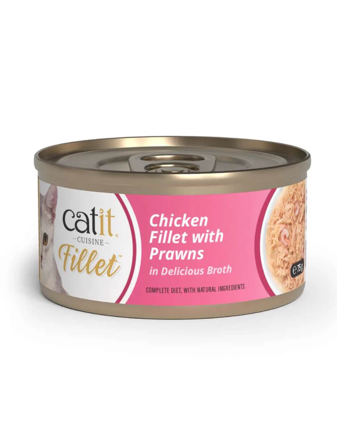 Catit Cuisine Fillet Chicken & Prawn 75g