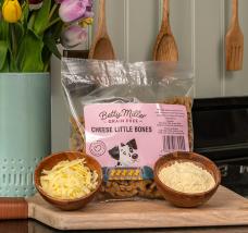 Betty Miller Grain Free Cheese Little Bones Dog Treats 400g