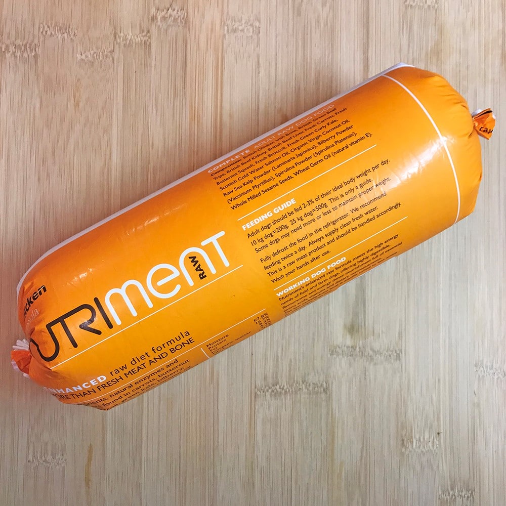 Nutriment Dog Food Chicken Formula