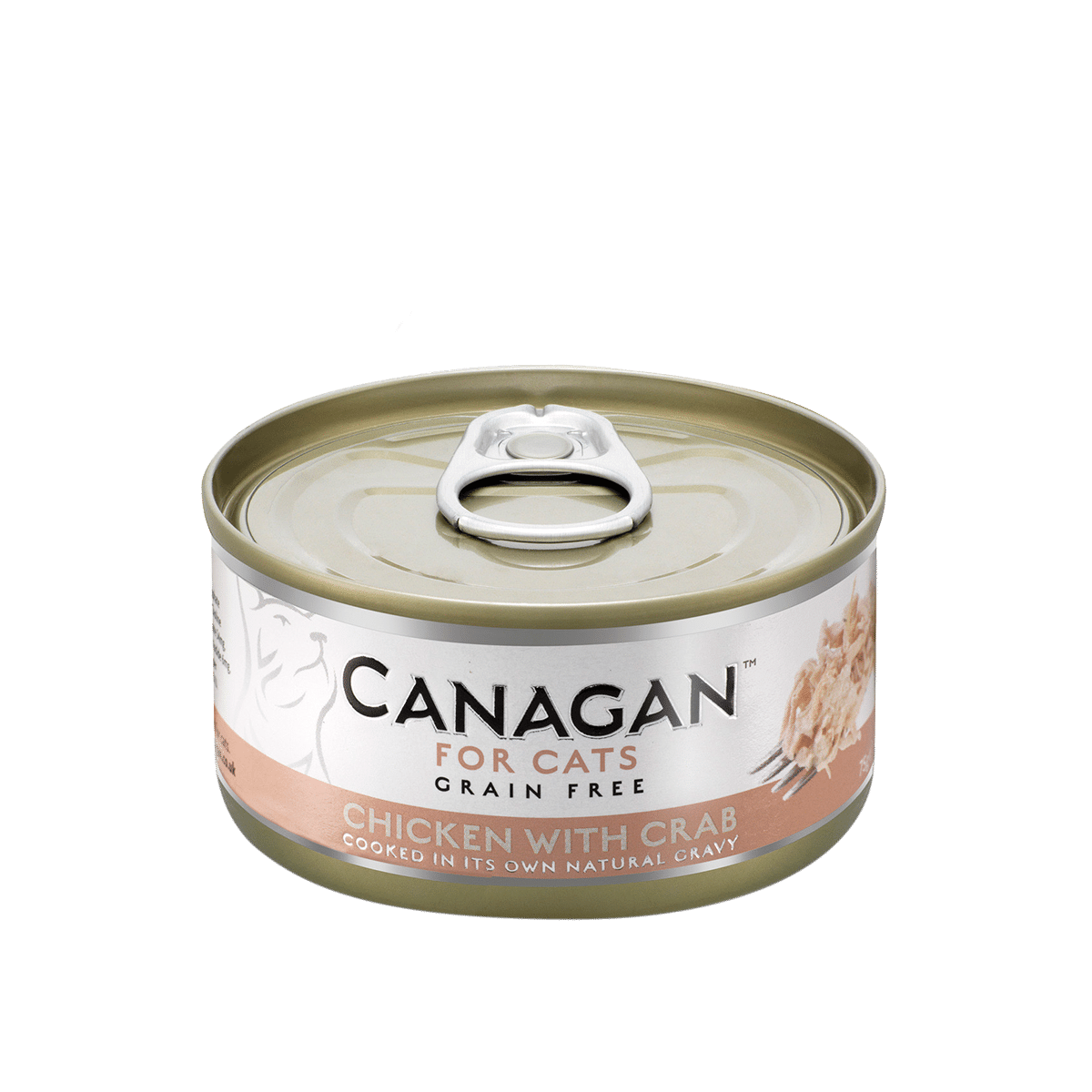 Canagan Wet Cat Food Chicken With Crab Can 75g