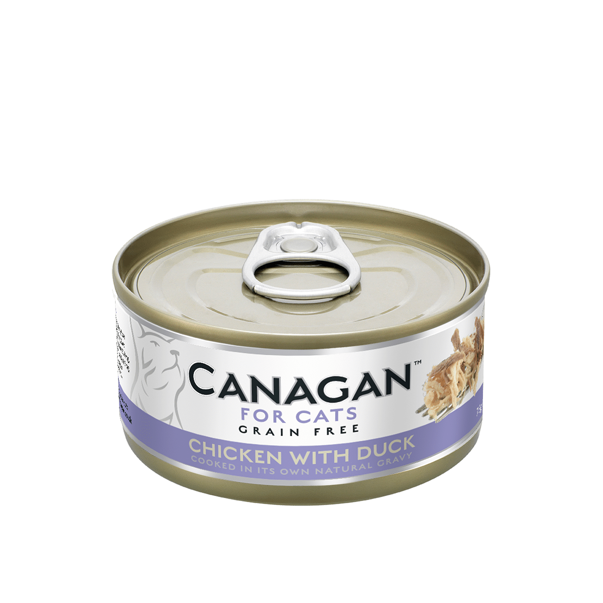 Canagan Wet Cat Food Chicken With Duck Can 75g