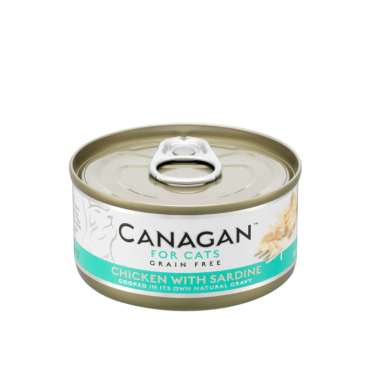 Canagan Wet Cat Food Chicken With Sardines Can 75g