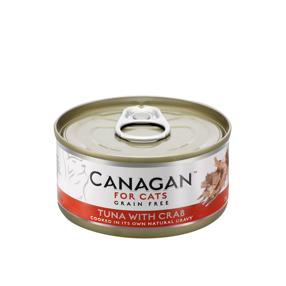 Canagan Wet Cat Food Tuna With Crab Can 75g