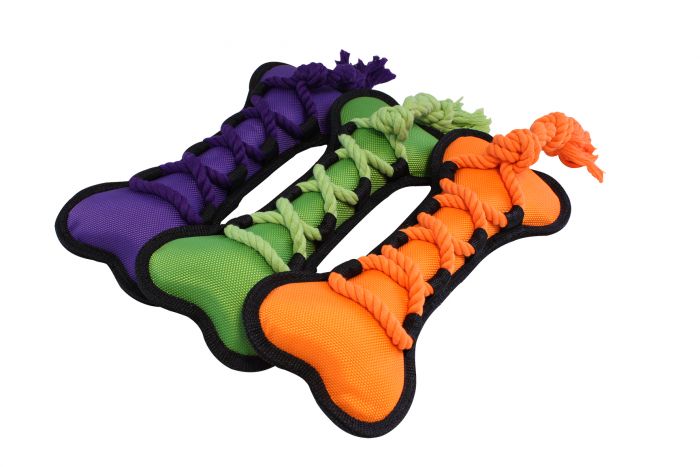 Happy Pet Cross Rope Bone