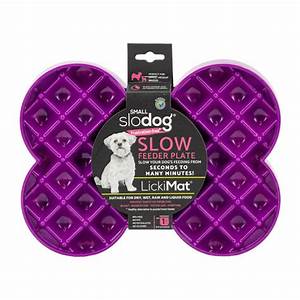 LickiMat Slodog Plate Purple Sml