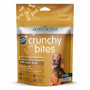 Arden Grange Dog Treats Crunchy Bites Duck 225G