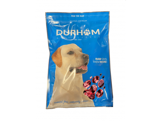 Durham Animal Feeds Raw Dog Food Beef Chunks 1kg
