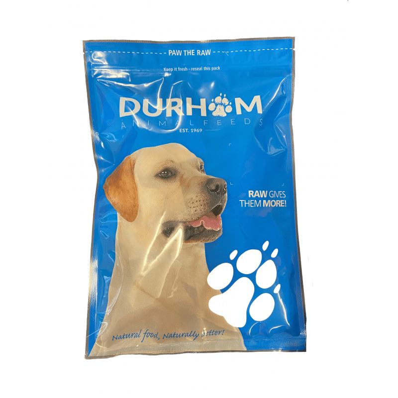 Durham Animal Feeds Raw Dog Chicken Feet 1kg