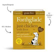 Forthglade Wet Dog Food Just Chicken with Liver 395g