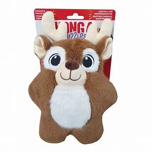 KONG Holiday Snuzzles Reindeer Md 24