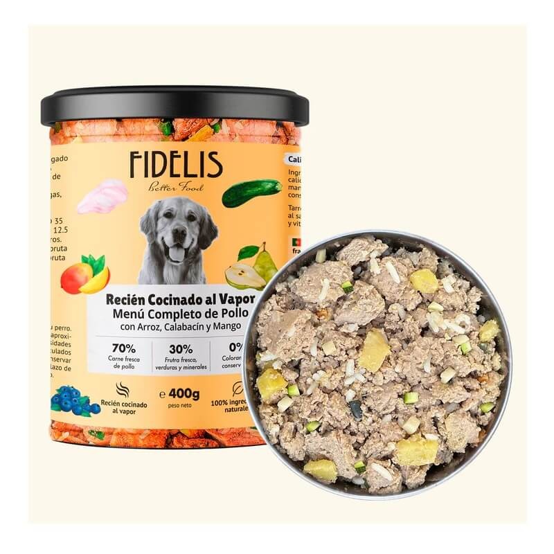 Fidelis Chicken Menu Brown Rice 400g