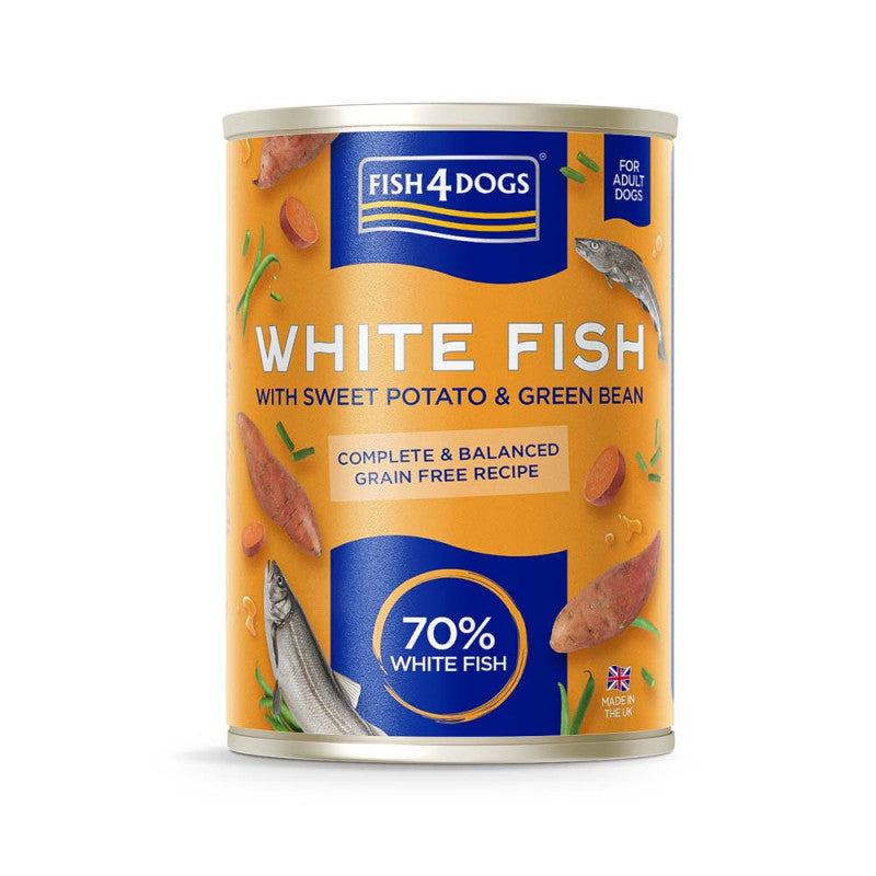 F4D White Fish & Sweet Potato 400g