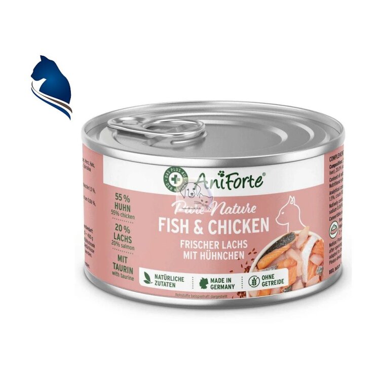 Aniforte Cat Tin Fish & Chicken 200g