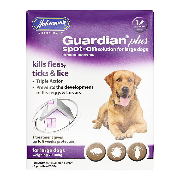 Johnson's Gaurdian Plus Large Dog 1pk