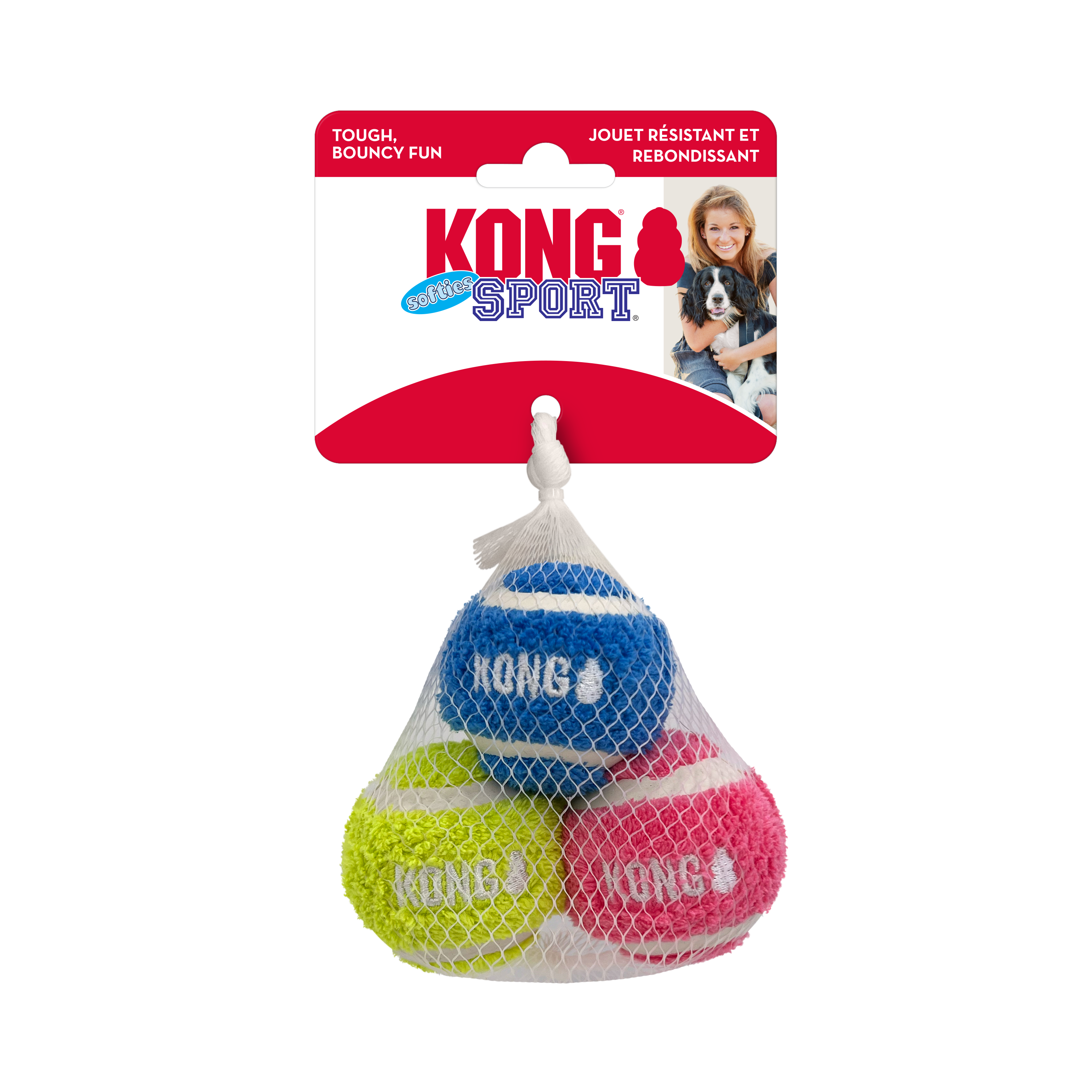 KONG Softies Balls Small 3pk