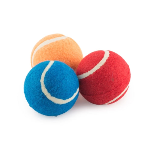 Ancol Dog Toy High Bounce Tennis Ball Assorted