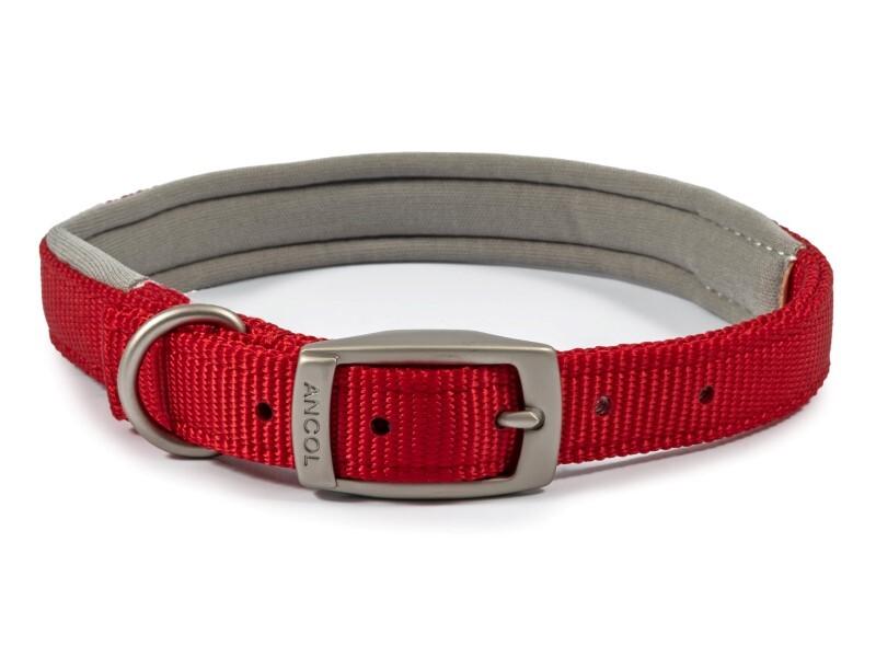 Ancol Viva Padded Collar Red 35-43cm