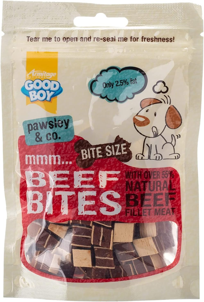 Good Boy Beef Bites 65g