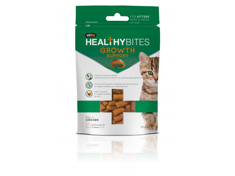 VetIQ Growth Support Kitten Treats 65G