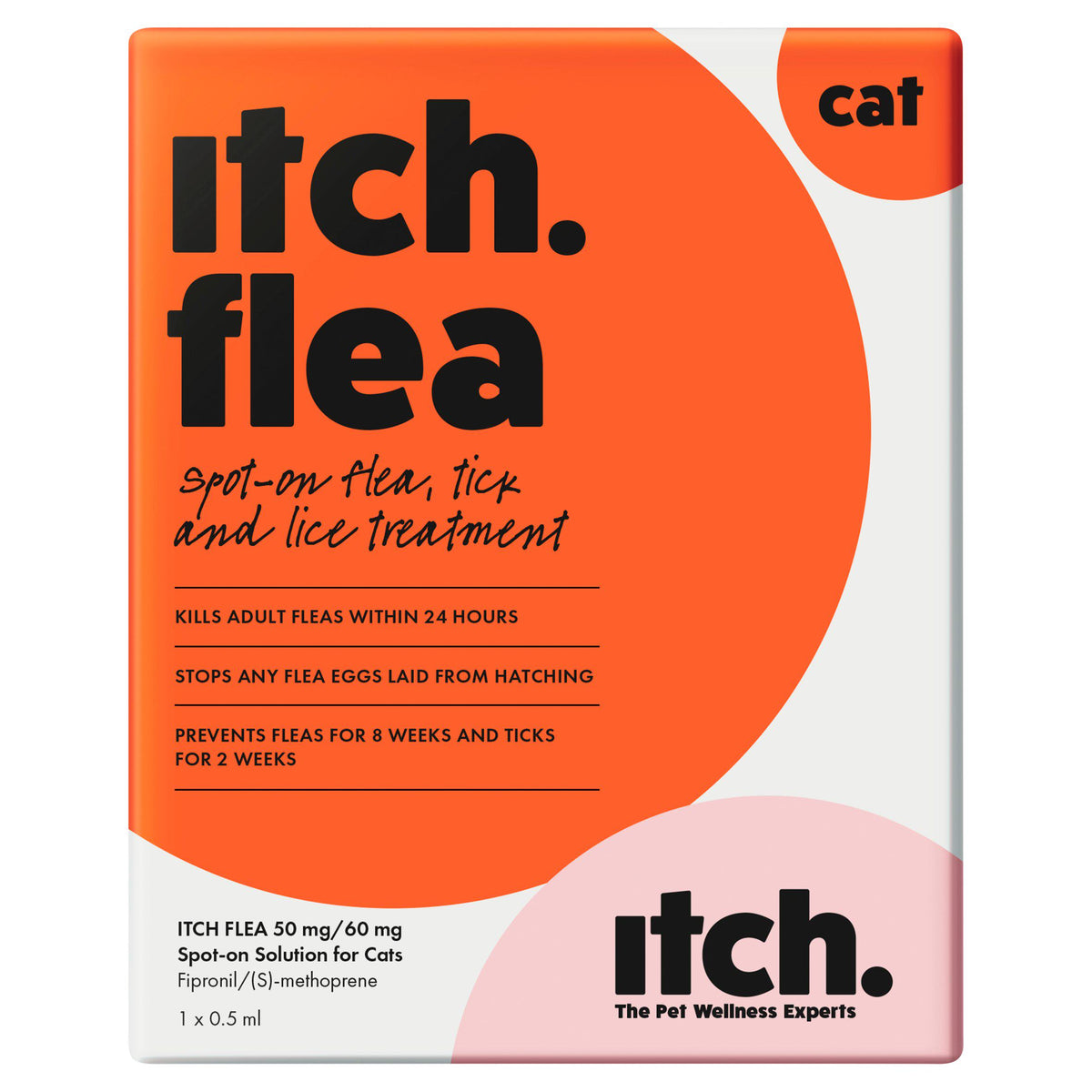 Itch Flea Treatment Cat 3PK